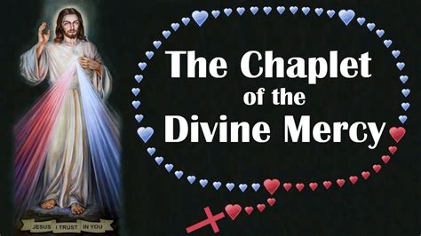 chaplet of the divine mercy youtube|the greatest divine mercy chaplet.